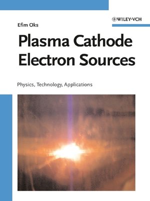 cover image of Plasma Cathode Electron Sources